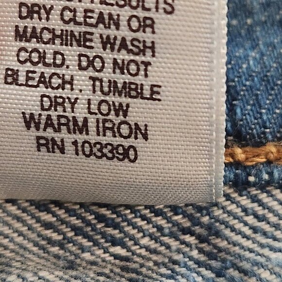 Vintage Frankie B Jeans with Butterfly Embroidered Pockets in Size 0 - Picture 6 of 8